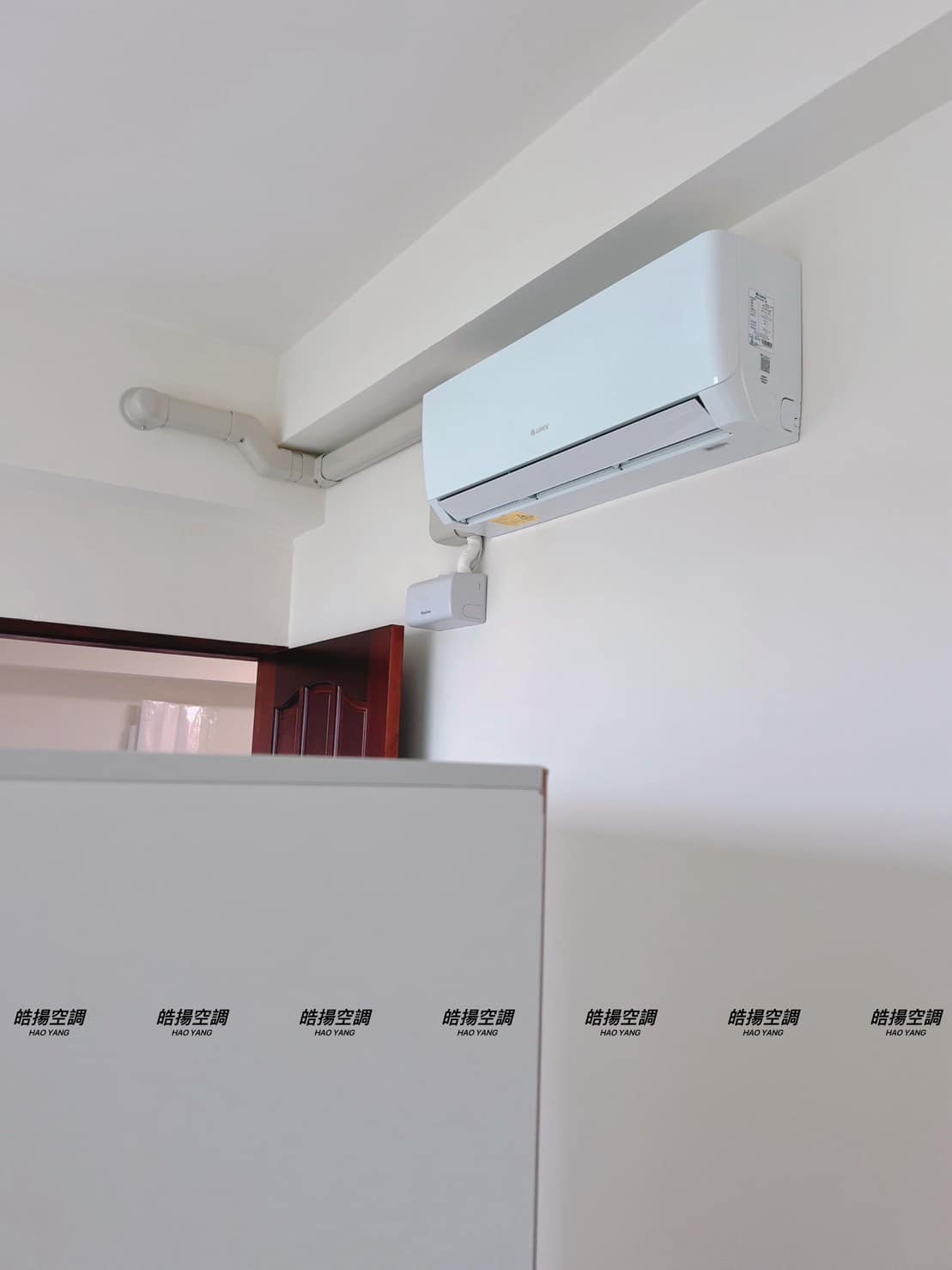 [皓揚空調案例]格力、國際牌安裝施工的第2張圖片
