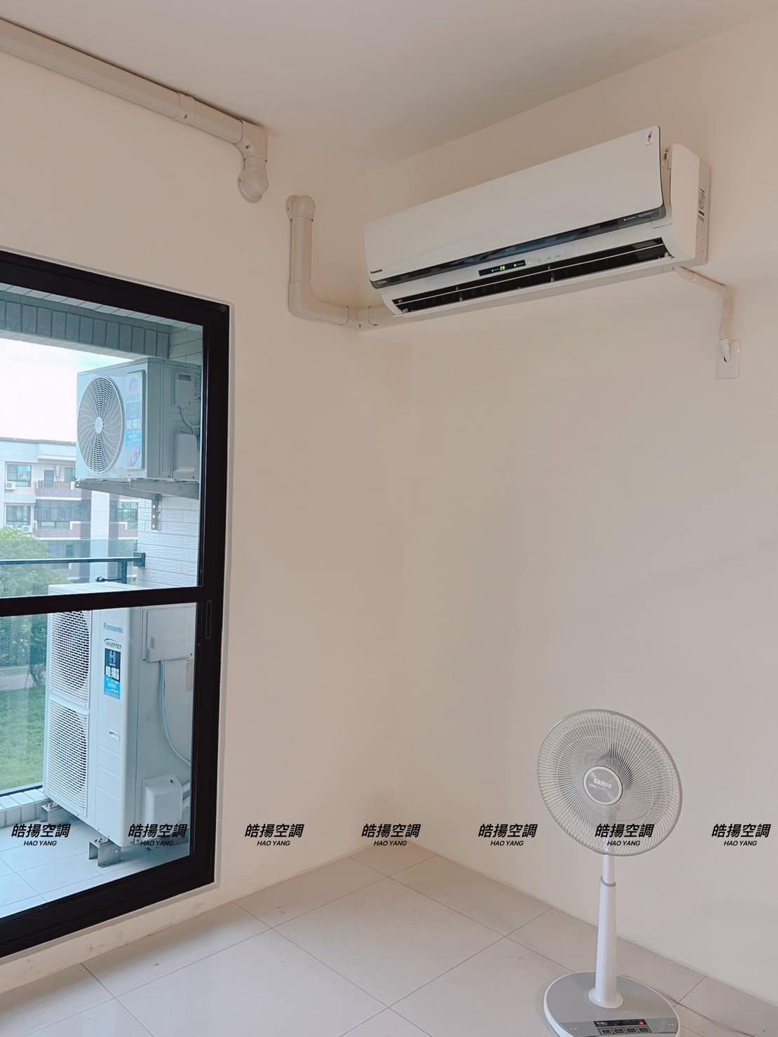 [皓揚空調案例]格力、國際牌安裝施工的第5張圖片