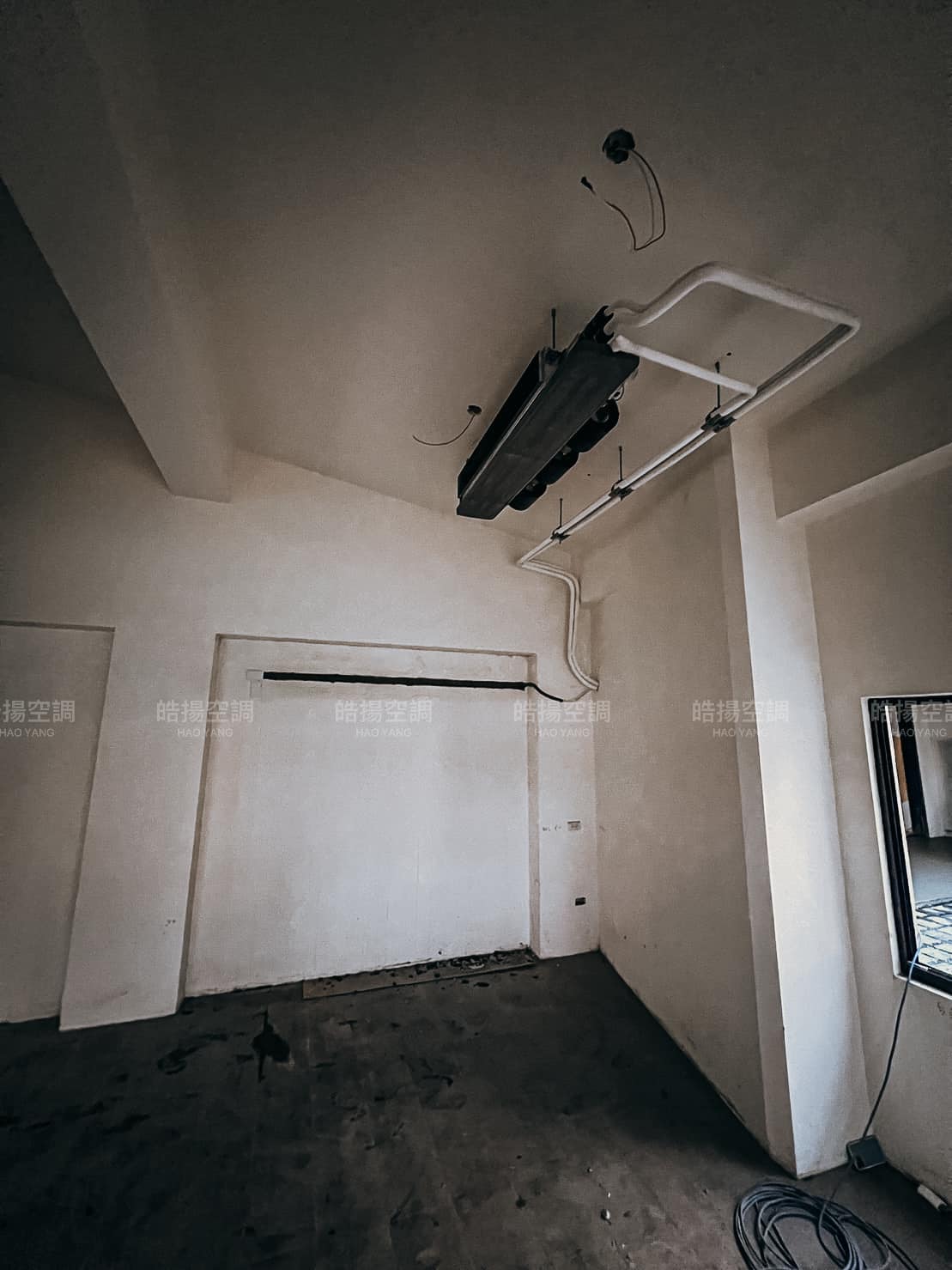 [皓揚空調案例]安裝吊隱式空調-未完待續的第3張圖片