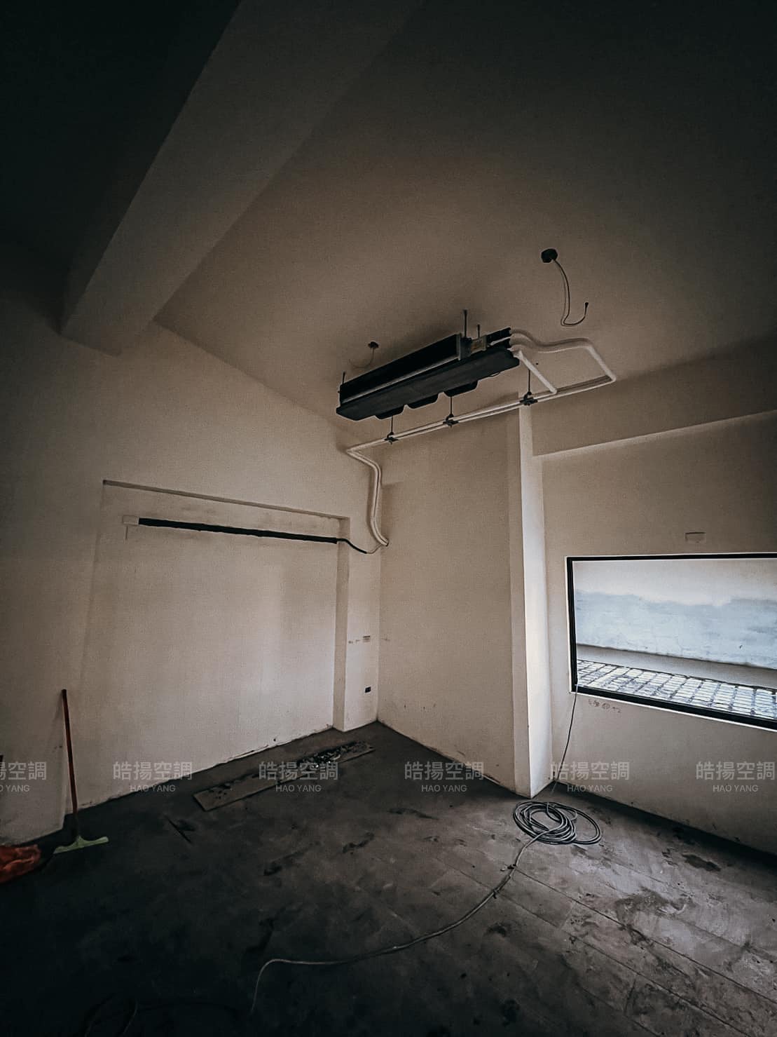[皓揚空調案例]安裝吊隱式空調-未完待續的第7張圖片