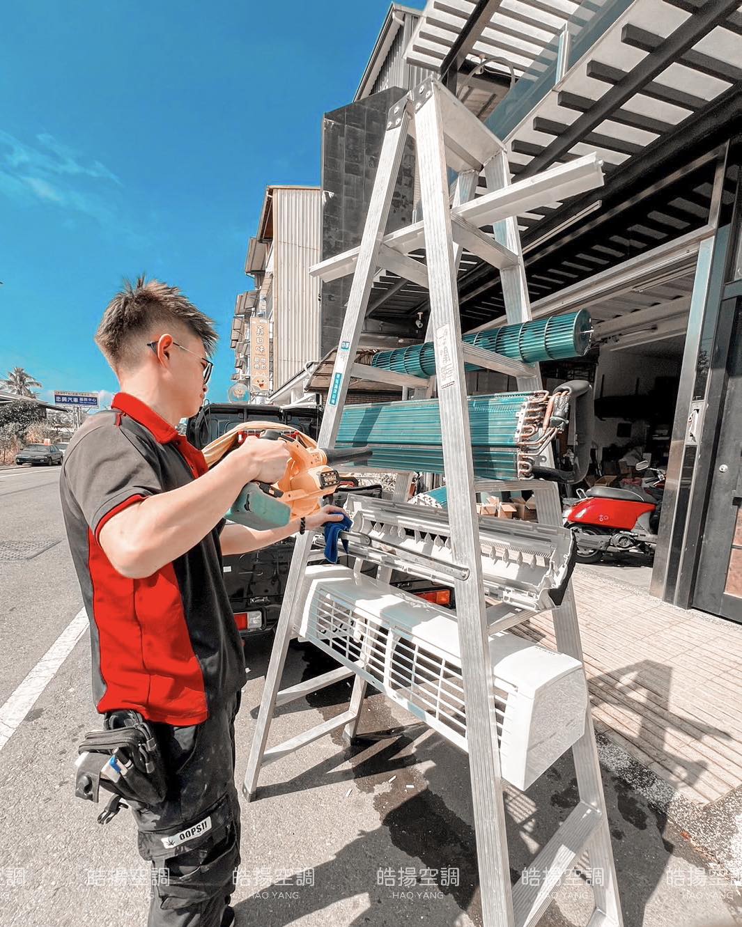 [皓揚空調案例]到府現場拆洗保養的第2張圖片