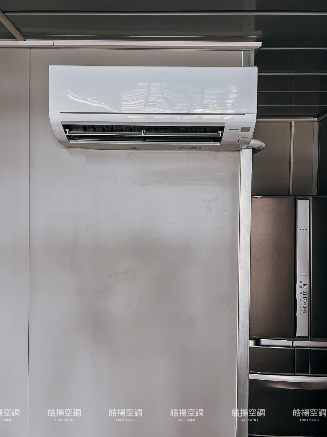 [皓揚空調案例]潮州組合屋-三菱電機新機安裝的第4張圖片