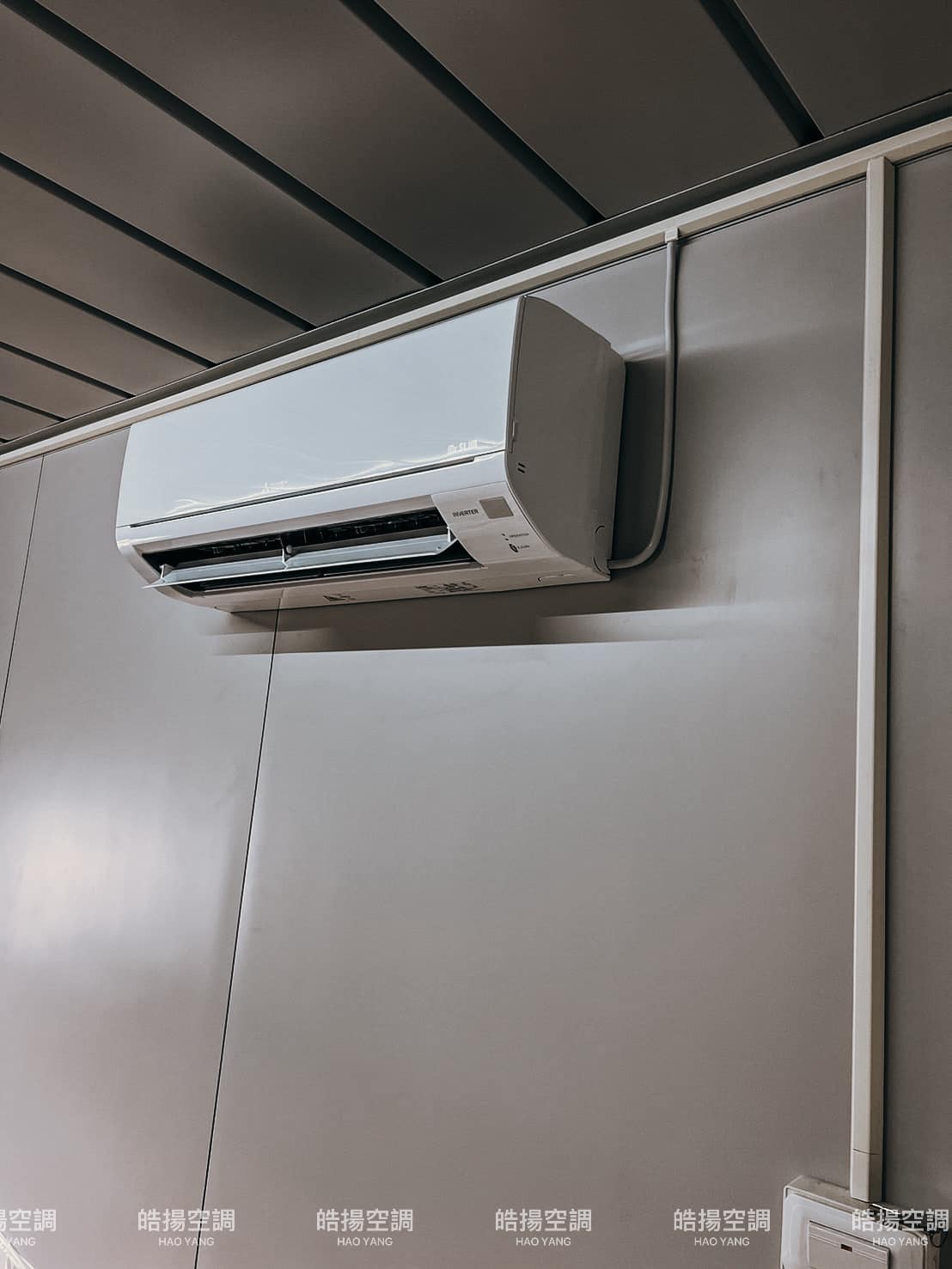 [皓揚空調案例]潮州組合屋-三菱電機新機安裝的第5張圖片